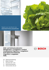 Bosch KGN39LR35 Gebrauchsanleitung
