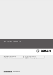 Bosch PKE6..V14 Gebrauchsanleitung