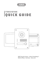 Abus TVHS10100 Kurzanleitung