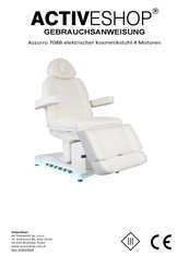 Activeshop Azzurro 708B Gebrauchsanweisung