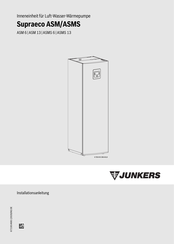 Junkers Supraeco ASMS 13 Installationsanleitung