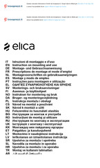 Elica BOX IN IX/A/120 Montage- Und Gebrauchsanweisungen