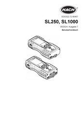 Hach SL1000 Benutzerhandbuch