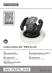 Parkside PPMA 20-Li B2 Originalbetriebsanleitung