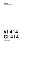 Gaggenau VI 414 Gebrauchsanleitung
