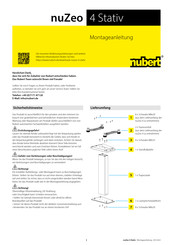 nubert nuZeo 4 Montageanleitung