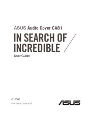 Asus Audio Cover CA81 Bedienungsanleitung