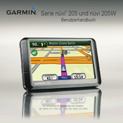 Garmin nuvi 205W Benutzerhandbuch