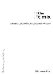 thomann the t.mix xmix 1402 USB Bedienungsanleitung