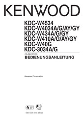 Kenwood KDC-3034G Bedienungsanleitung