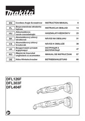 Makita DFL303F Betriebsanleitung