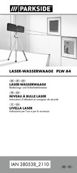 Parkside PLW A4 Bedienungs- Und Sicherheitshinweise