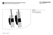 RADEMACHER 1415 45 19 Original - Betriebs- Und Montageanleitung