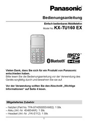 Panasonic KX-TU160 EX Bedienungsanleitung