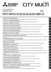 Mitsubishi Electric CITY MULTI PEFY-WP40 Installationshandbuch