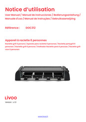Livoo DOC312 Bedienungsanleitung