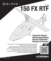 Blade 150 FX RTF Bedienungsanleitung