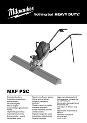Milwaukee MXF PSC-302 Originalbetriebsanleitung