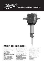 Milwaukee MXF DH2528H Originalbetriebsanleitung