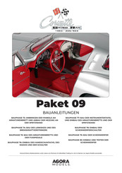 Agora Models Corvette Sting Ray Z06/N03 1963 Paket 09 Bauanleitungen