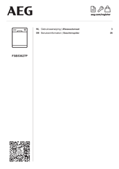 AEG FSB53627P Benutzerinformation