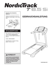Nordictrack T 6.5 Si Gebrauchsanleitung