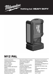 Milwaukee M12PAL-0 Originalbetriebsanleitung