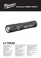Milwaukee L4 TMLED Originalbetriebsanleitung