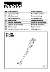 Makita DCL180ZW Betriebsanleitung