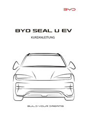 Byd SEAL U EV 2023 Kurzanleitung