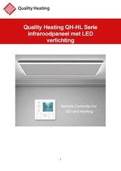 Quality Heating QH-HL Serie Bedienungsanleitung