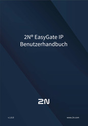 2N EasyGate IP Benutzerhandbuch