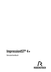 RODENSTOCK ImpressionIST 4+ Benutzerhandbuch