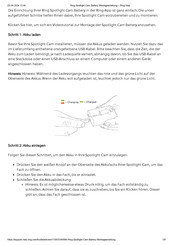 ring Spotlight Cam Battery Montageanleitung