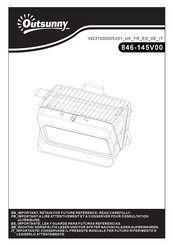 Outsunny 846-145V00 Bedienungsanleitung
