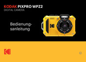 Kodak PIXPRO WPZ2BL Bedienungsanleitung