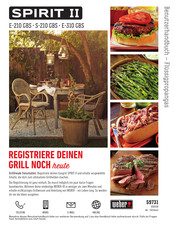 Weber SPIRIT II E-310 GBS Benutzerhandbuch