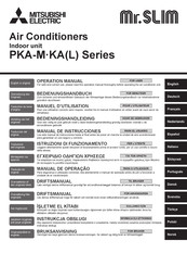 Mitsubishi Electric PKA-M60KAL Bedienungshandbuch