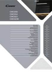 Candy CWC058 Benutzerhandbuch