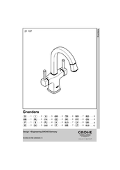 Grohe Grandera 21 107 Bedienungsanleitung