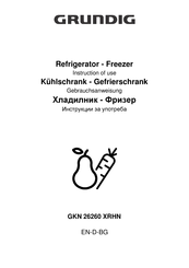 Grundig GKN 26260 XRHN Gebrauchsanweisung