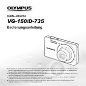 Olympus VG-150 Bedienungsanleitung