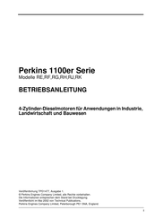 perkins 1100er Serie Bedienungsanleitung
