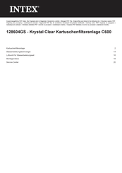 Intex Krystal Clear C600 Benutzerhandbuch