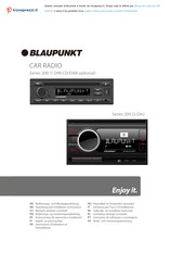 Blaupunkt Valencia 200 DAB BT Bedienungs- Und Montageanleitung