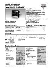 Carlo Gavazzi WM14-96 Bedienungsanleitung