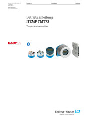 Endress+Hauser iTEMP TMT72 Betriebsanleitung