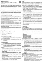 Esotec Power 500 Bedienungsanleitung