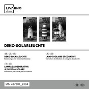 LIVARNO home HG05660C Bedienungs- Und Sicherheitshinweise