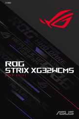 Asus ROG STRIX XG32WCMS Bedienungsanleitung